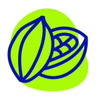 Ícono de equipos para chocolatería