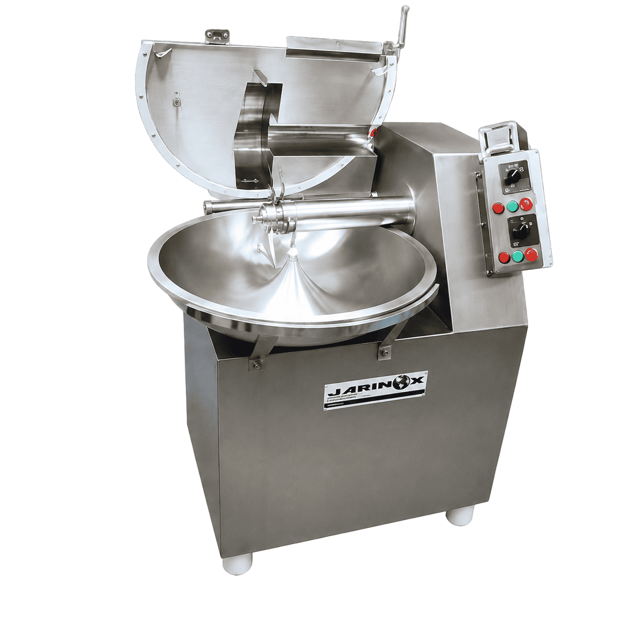 Cutter de artesa horizontal JARINOX en acero inoxidable, vista 2