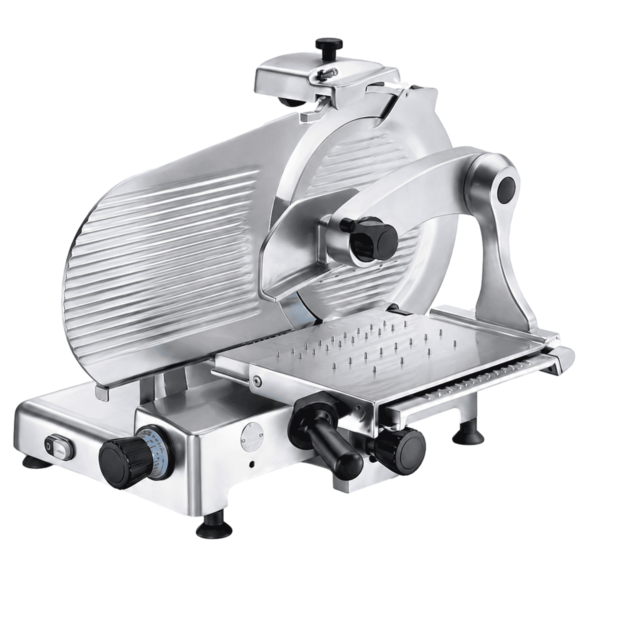 Tajadora de carne fresca GM-370 con disco vertical