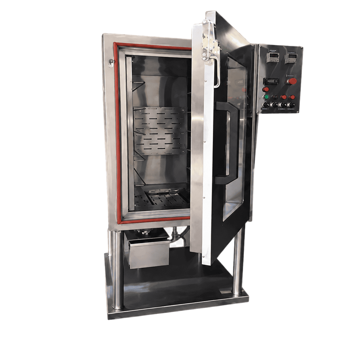 Horno ahumador y secador HAS-10 CD en acero inoxidable
