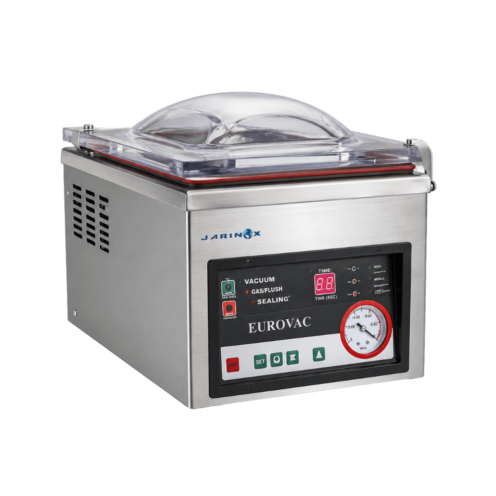 Empacadora al vacío de sobremesa DZ-260 con tapa acrílica, vista 2