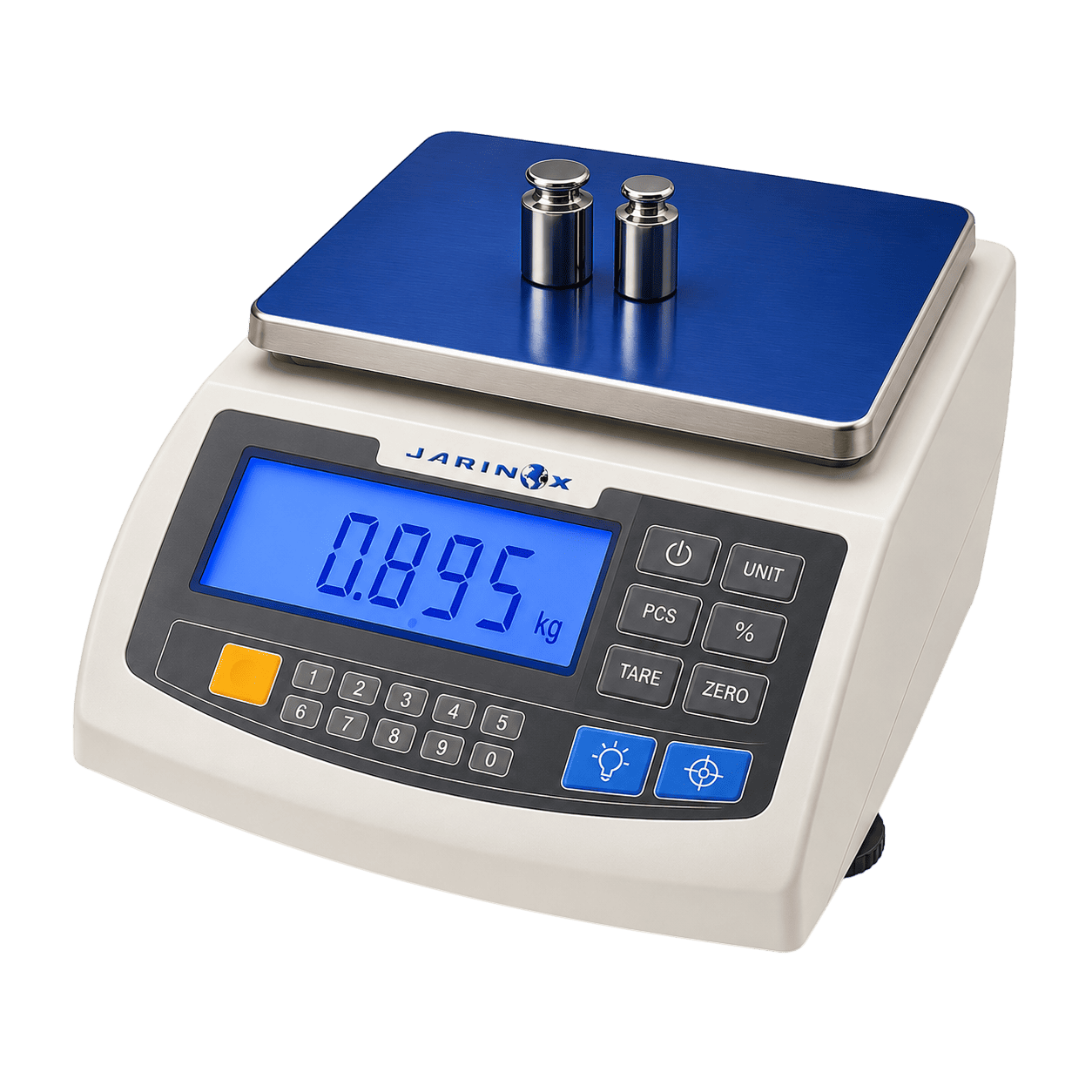 Balanza de precisión MWP-3000 con bandeja en acero inoxidable