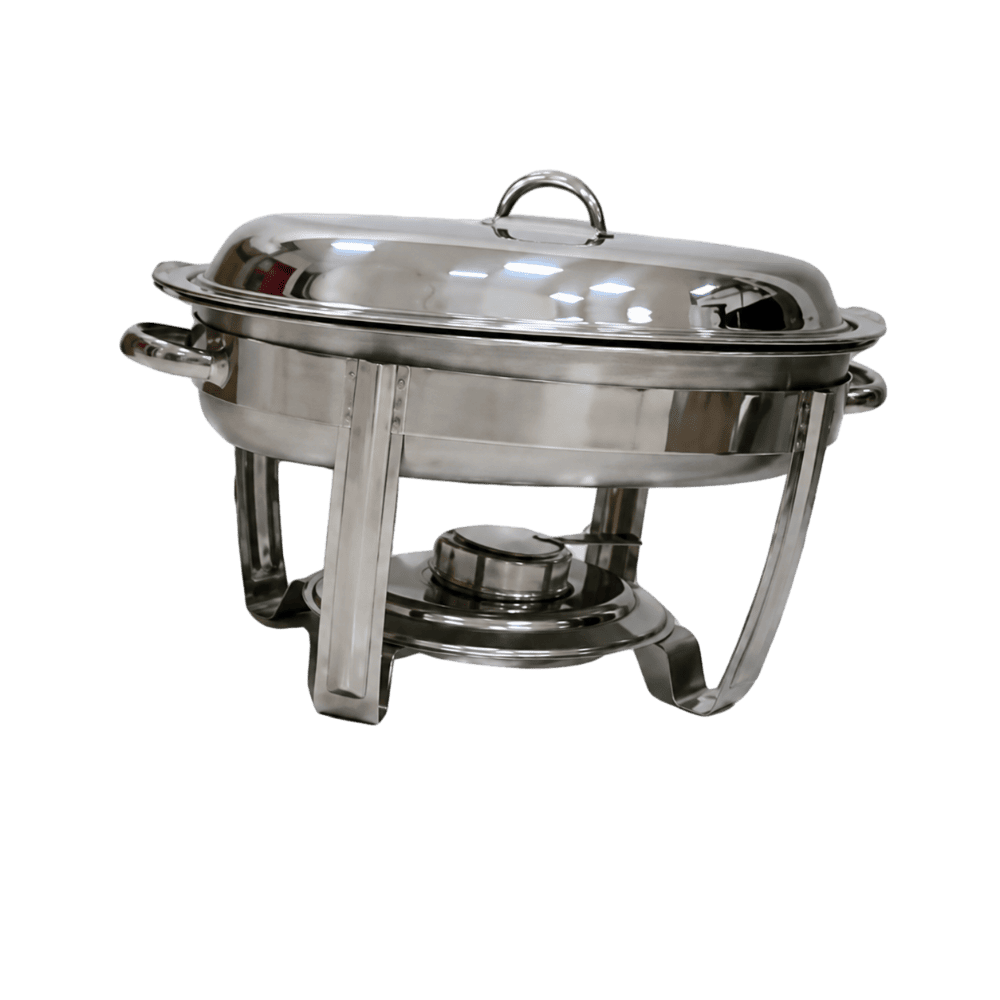 Samovar ovalado en acero inoxidable