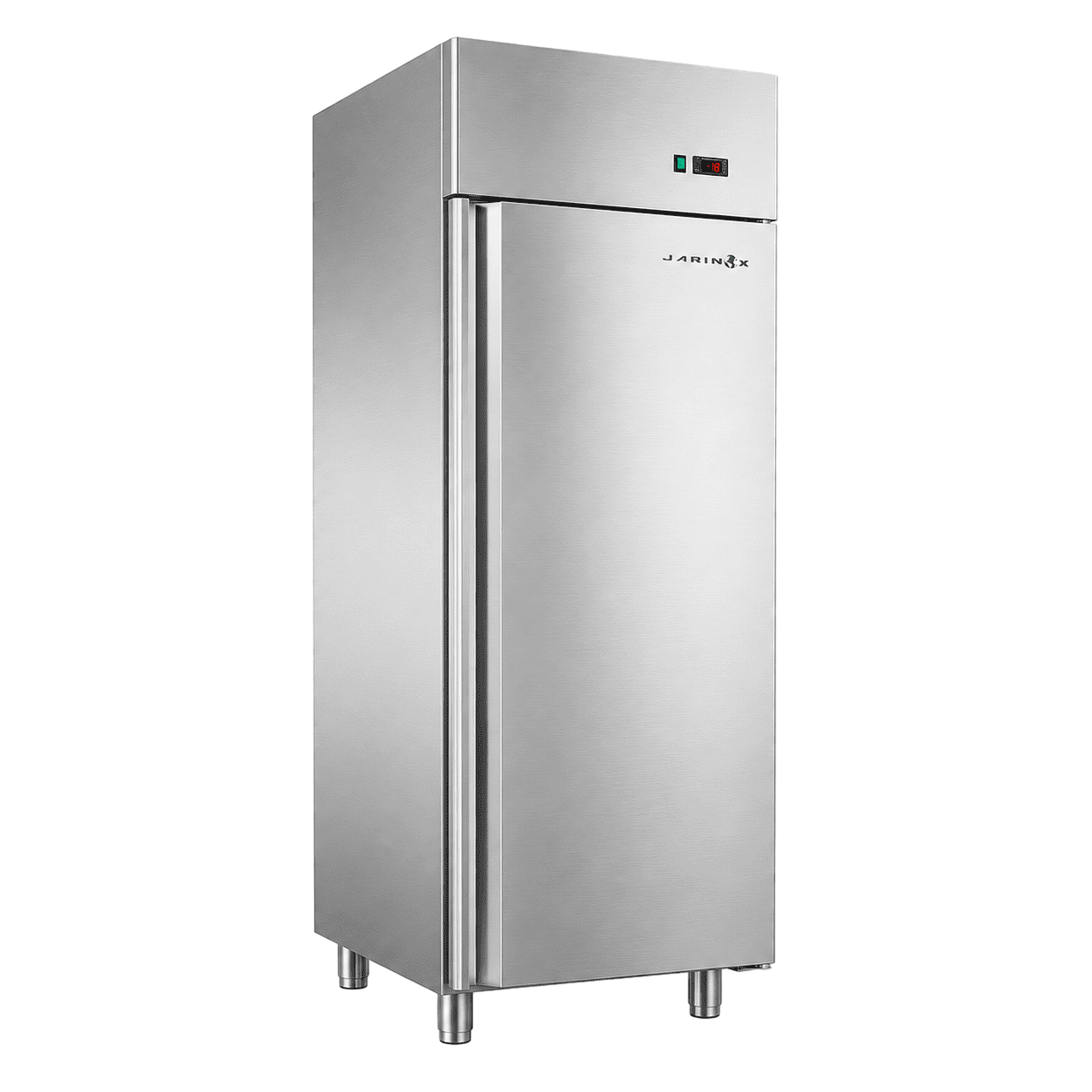 Congelador vertical Tecnodom AF06 MBT de una puerta en acero inoxidable