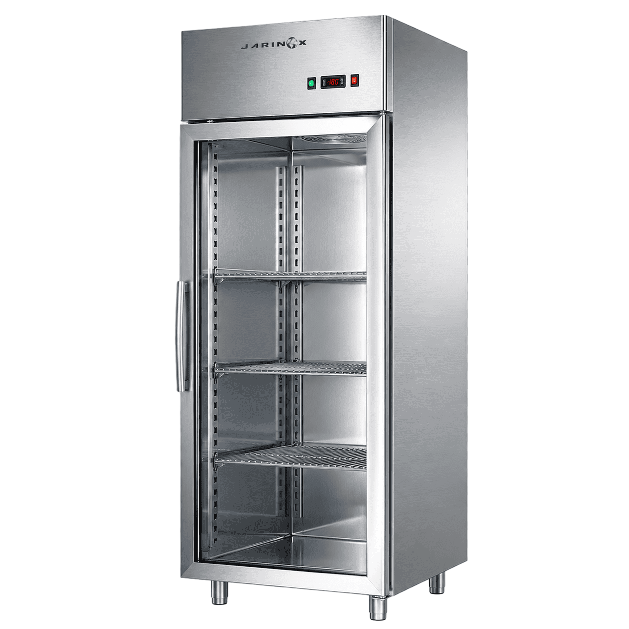 Congelador vertical Tecnodom AF06 MBTPV con puerta de vidrio