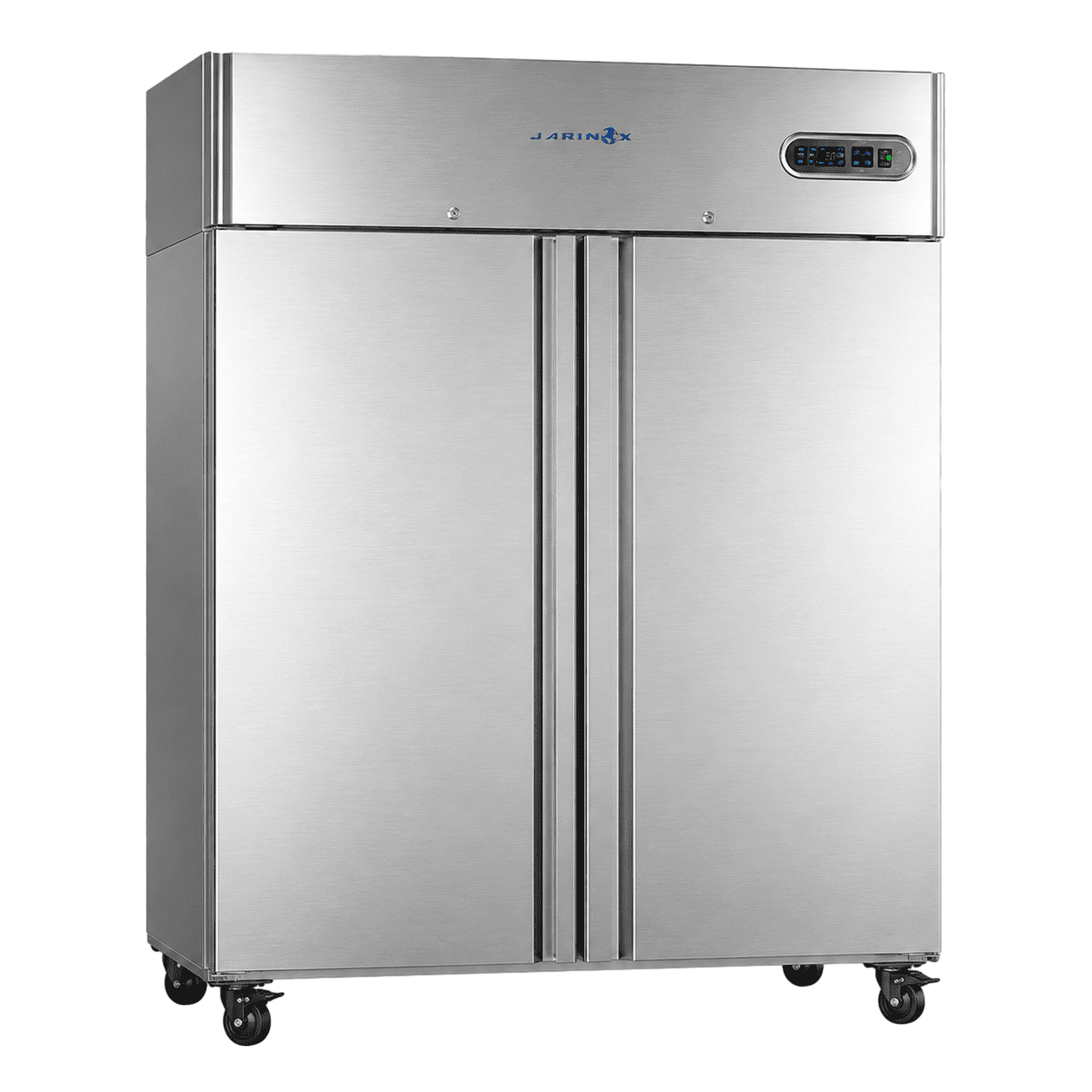 Nevera vertical de 2 puertas Tecnodom AF12 MTN en acero inoxidable